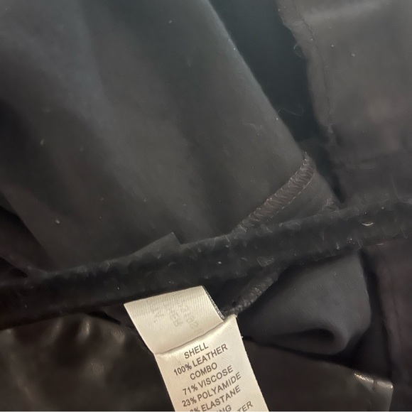 DVF Genuine Leather Bodycon Scoop Back Midi Dress - Picture 14 of 14